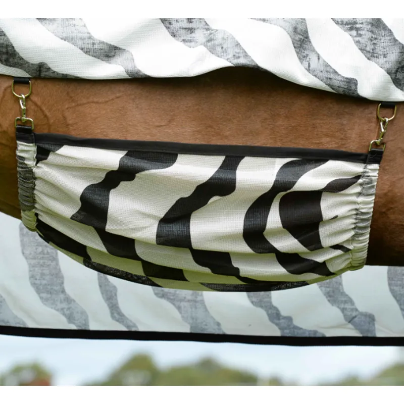 Bucas Buzz Off Zebra Belly Pad - Zebra